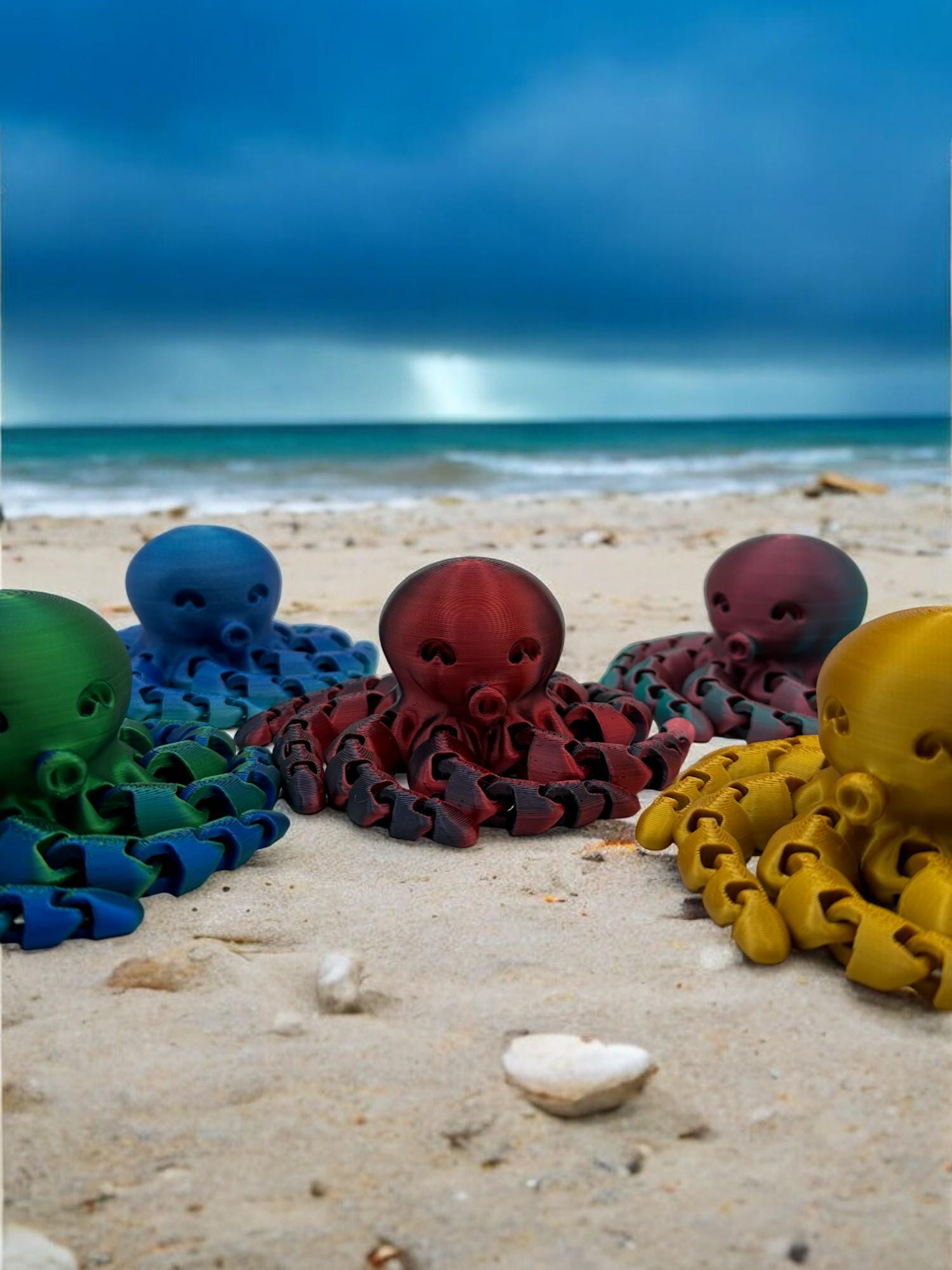 Articulated Fidget Octopus
