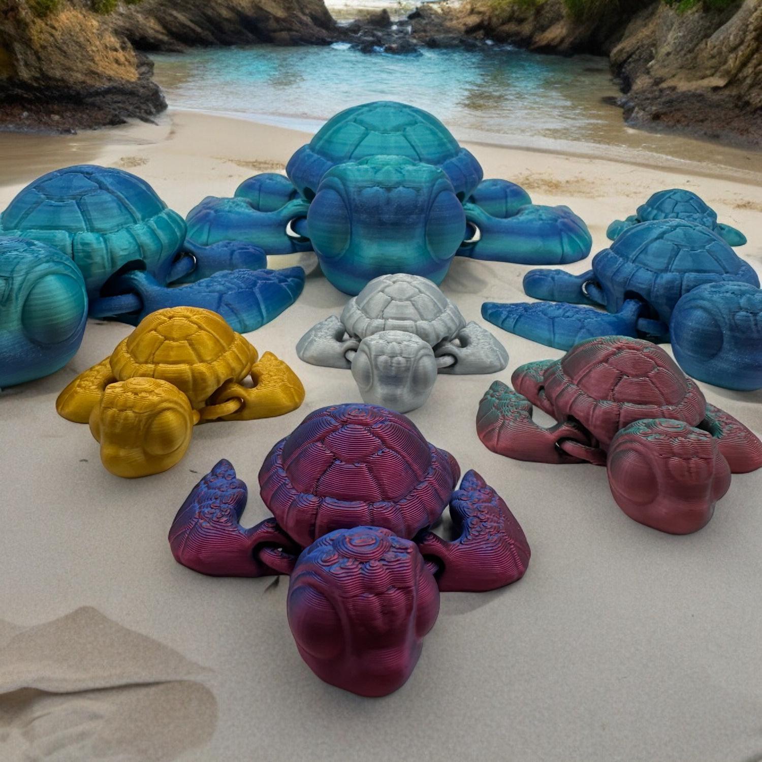 Articulated Sea Turtle